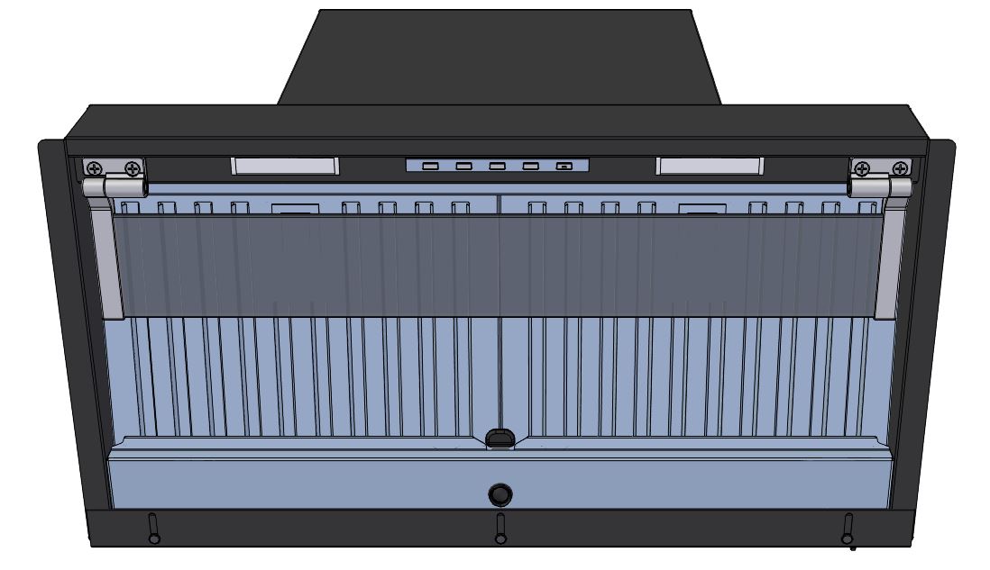 ΑΠΟΡΡΟΦΗΤΗΡΑΣ AIRFORCE F300 NoDrop BL/A/60 | ΑΠΟΡΡΟΦΗΤΗΡΑΣ ΕΝΤΟΙΧΙΖΟΜΕΝΟΣ | NO DRIP 2